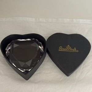 Rosenthal Heart-Shaped Crystal Dish